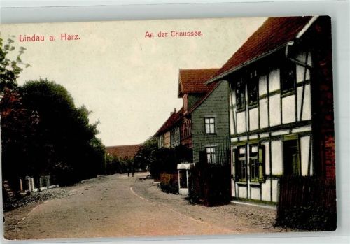 39264 O3401 Lindau , Anh - An der Chaussee