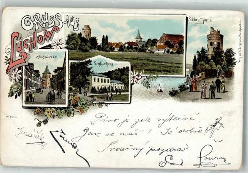Lüchow Kirchstraße Schützenhaus Schloßturm