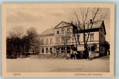 Gotha 1919 Gasthaus zum Kaiserhof