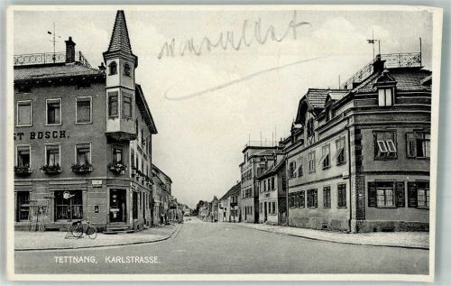 Tettnang Karlstrasse Fahrrad Fahrradständer