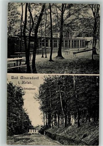 Albersdorf 1916 Die Schützenhalle Der Schießstand