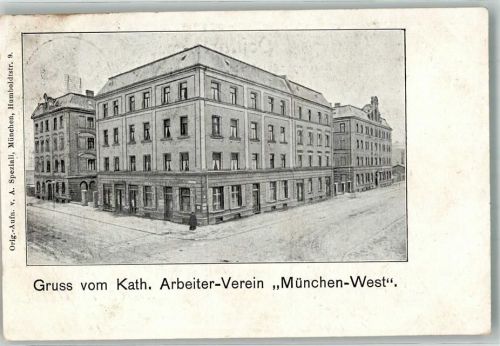München 1912 Katholischer Arbeiter Verein Sozialverband für soz. Gerechtigkeit