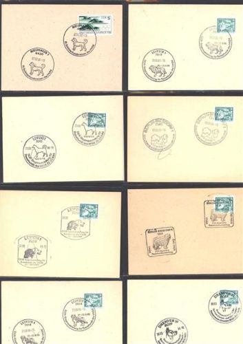 Lot mit 18 AK (Sonderstempel)