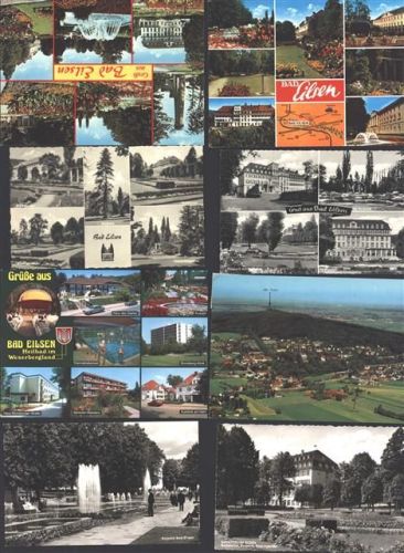 Bad Eilsen Lot mit 12 div AK