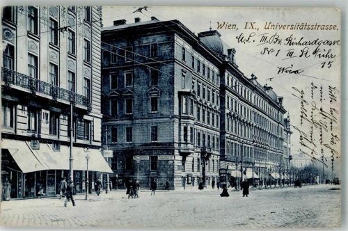 Wien Geschäft Universitätsstrasse