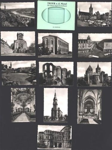 Trier Kleinfotoserie mit 12 St im Originalumschlag