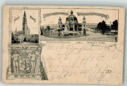 Antwerpen 1894 Weltausstellung