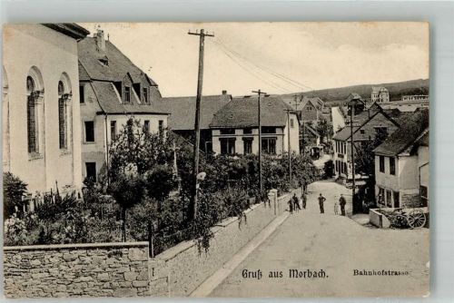 Morbach 1909 Bahnhofstrasse