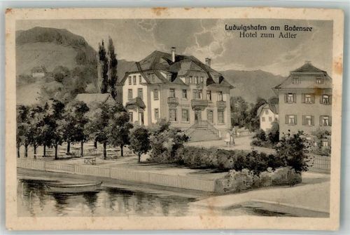 Ludwigshafen Hotel zum Adler Bahnpost