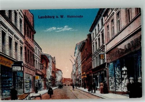 Landsberg a.d. Warthe Geschäft Richtstrasse
