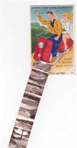 Saint-Palais-sur-Mer ausziehbarer Papierstreifen Roller