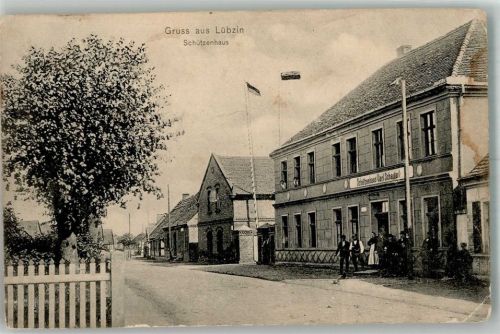 Lübzin Gasthaus Schützenhaus Dorfstrasse
