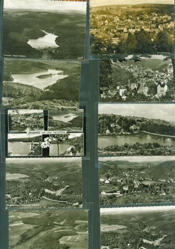 58256 W5828 Ennepetal Lot mit 16 AK und 5 Fotos Talsperren einige mehrfach
