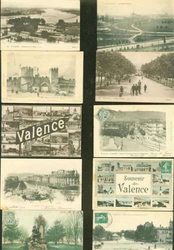 26000 Valence Lot mit 89 AK ca. 1900-1945 aus Lagerräumung