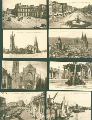 Bordeaux Lot mit 11 AK