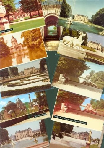 Schwetzingen Lot mit 19 Fotos verschiedene Grössen Original aus Archiv eines Ansichtskartenverlages