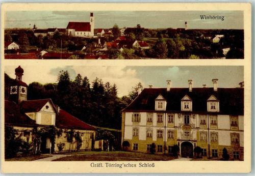 Winhöring Landpost Winhöring Gräfl. Törring'sches Schloß