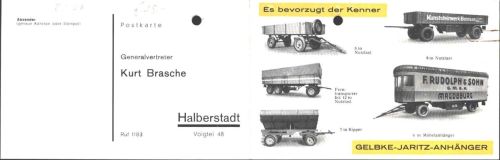 Halberstadt Kurt Brasche Gelbke-Jaritz-Anhänger