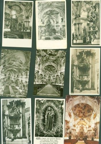 Zwiefalten Lot mit 18 AK Klosterkirche Münster