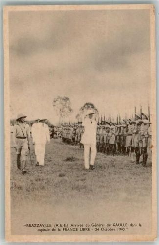 Brazzaville 1940 General de Gaulle