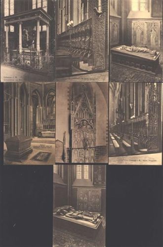 Bad Doberan Kirche , Lot mit 7 div AK