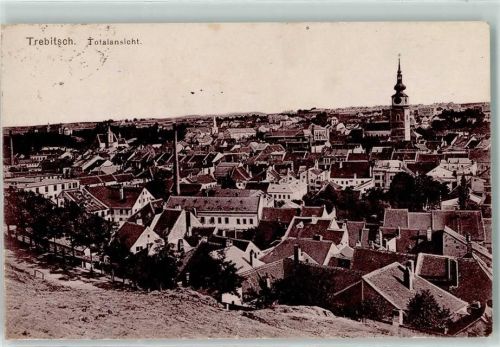 Trebic 1914 Kirche Fabrik