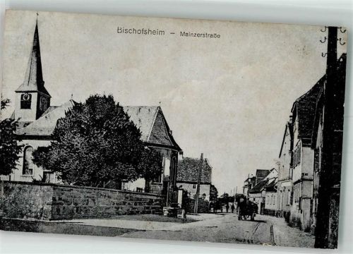 Bischofsheim 1919 Mainzerstraße