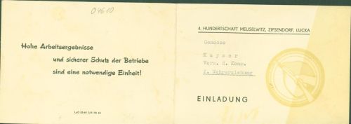 Meuselwitz 4, Hundertschaft Meuselwitz, Zipsendorf, Lucka