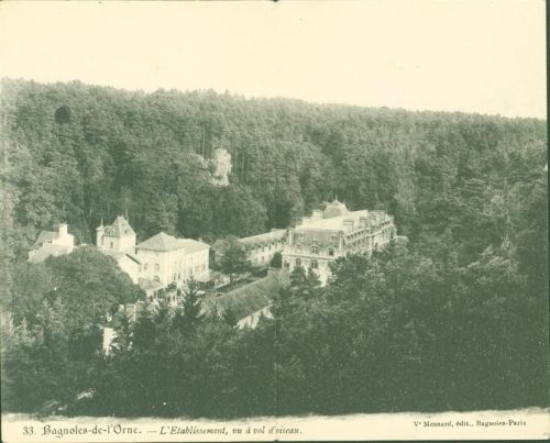Bagnoles-de-l'Orne 1904 Vogelschau