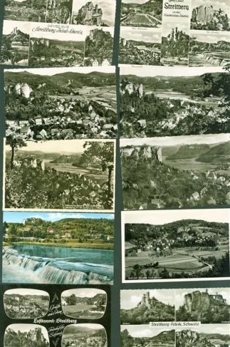 Streitberg Lot mit 16 AK wenige doppelt
