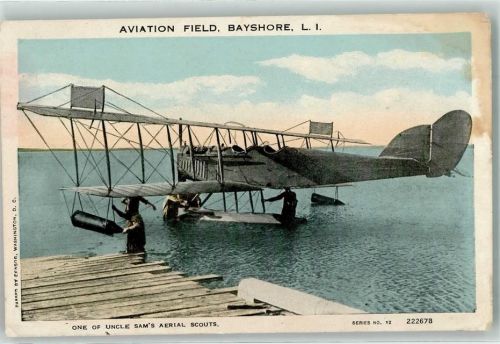1919 Aviation Field Bayshore - One of Uncle Sams Aerial Scouts WK I