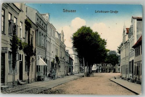 Schwaan 1919 Letschower-Strasse
