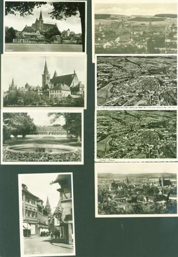 Ansbach Lot mit 22 AK Original aus dem Archiv des Metzverlages einige mehrfach