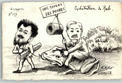 sign A. Molsink Propaganda Frankreich