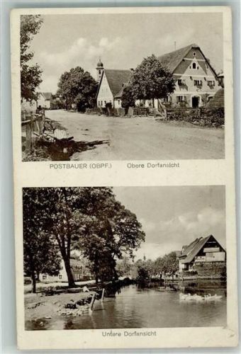 Postbauer-Heng Untere Dorfansicht Dorfteich Obere Dorfansicht Dorfstrasse