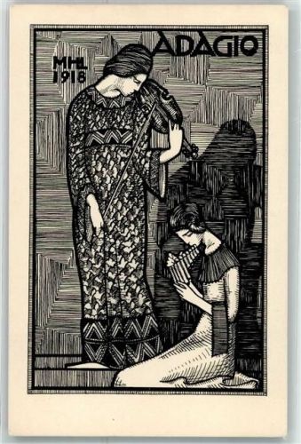 Panflöte Adagio sign.Marga Hertz Lücker Verlag Wiechmann Nr.4179