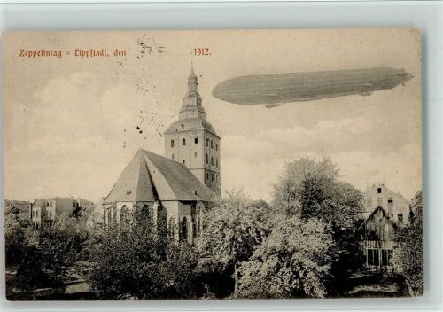 W4780 Lippstadt Zeppelintag 1912 mit Stempel Flugtag BOAKC