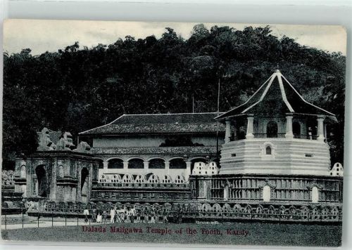 Kandy 1910 Dalada Maligawa Tempele of the Tooth