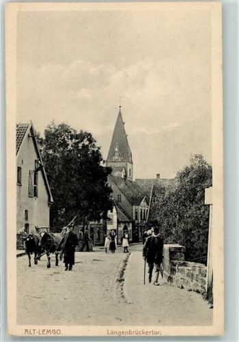 Lemgo Langenbrückertor Kirche Viehwagen
