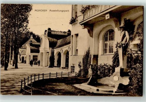 München 1910 Architektur Jugendstil Ausstellungspark
