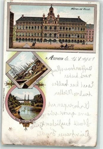 Antwerpen Rathaus Hafen