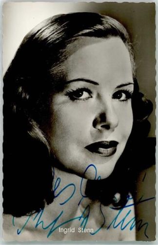 Original Unterschriften/ Autogramm Stenn Ingrid
