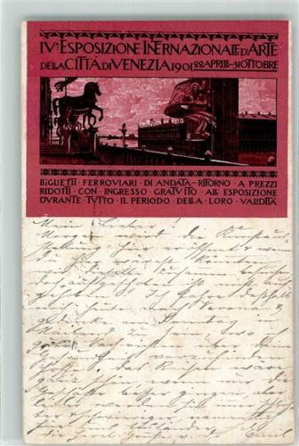 Venezia 1901 IV. Esposizione Internazionale d Arte della Cita