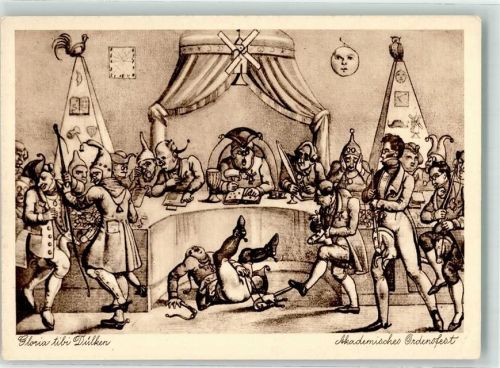 Dülken Akademisches Ordensfest im Saal der Weisheit Nr. 3