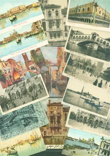 Venezia Lot mit 40 AK 1900-1945 in guter Erhaltung