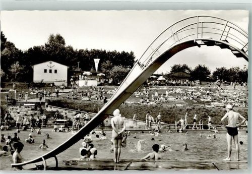 Hünfeld Schwimmbad Haselgrund Wasserrutsche