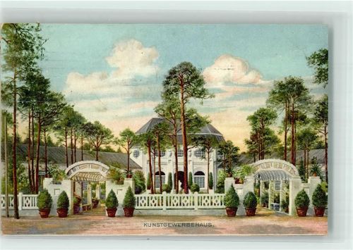 Nürnberg 1906 Bayerische Jubiläums-Ausstellung Kunstgewerbehaus Vereinigte Kunstanstalten