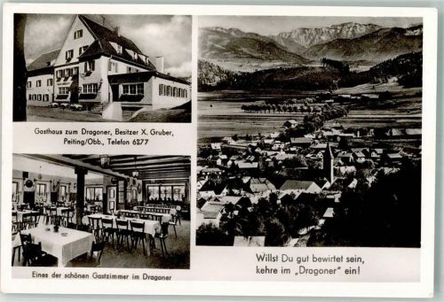 Peiting Gasthaus Zum Dragoner X. Gruber