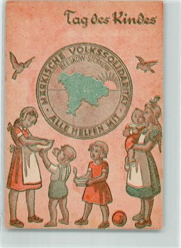 Beeskow Märkische Volkssolidarität Tag des Kindes 1947