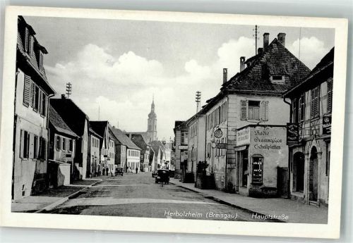 Herbolzheim Hauptstraße Oldtimer